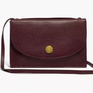 Madewell Leather Slim Convertible Shoulder Bag NWT
